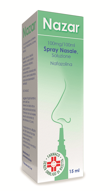 NAZAR*SPRAY NAS 15ML 100MG/100 - dottorbianchi.it