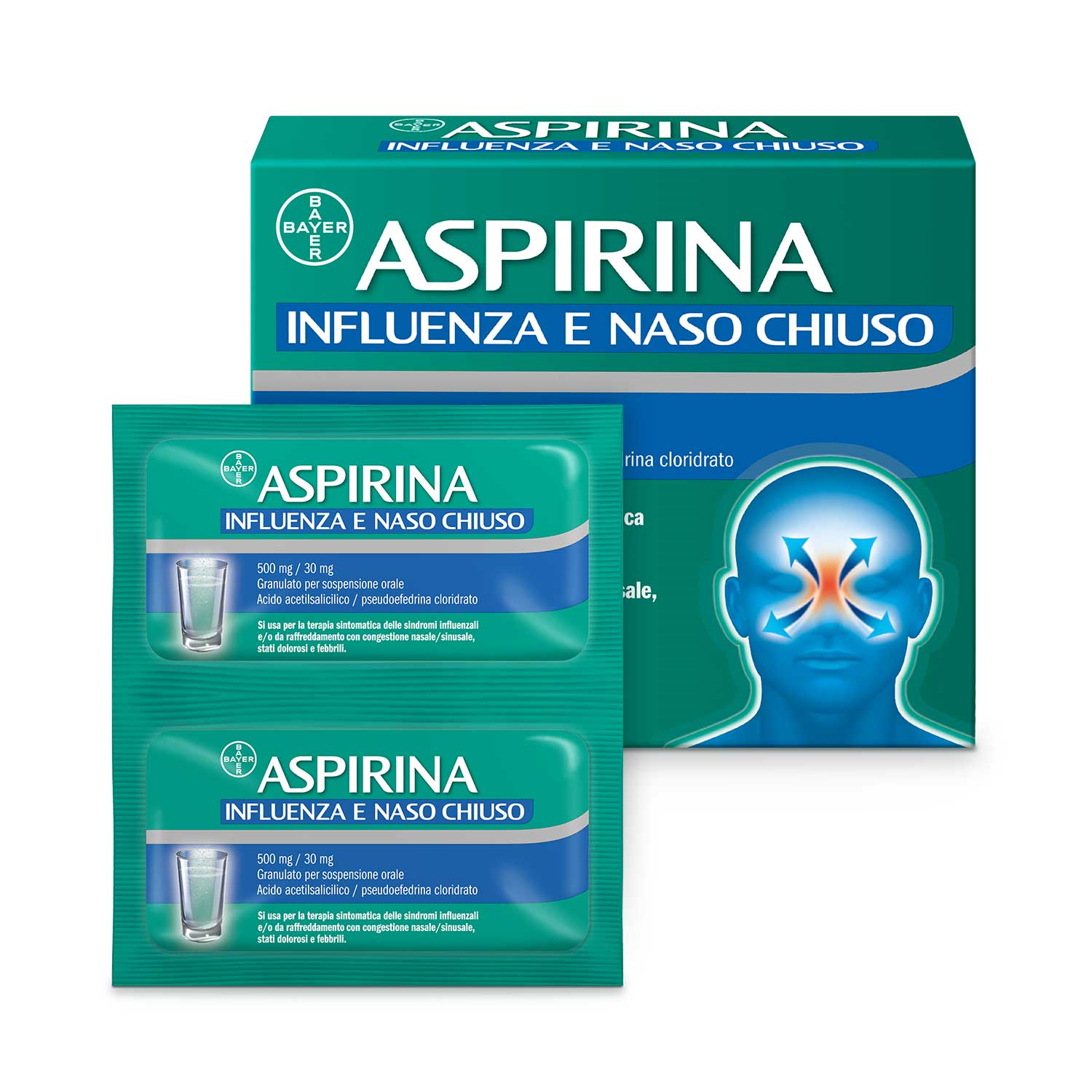 ASPIRINA INFLUENZA E NASO C*10 - dottorbianchi.it