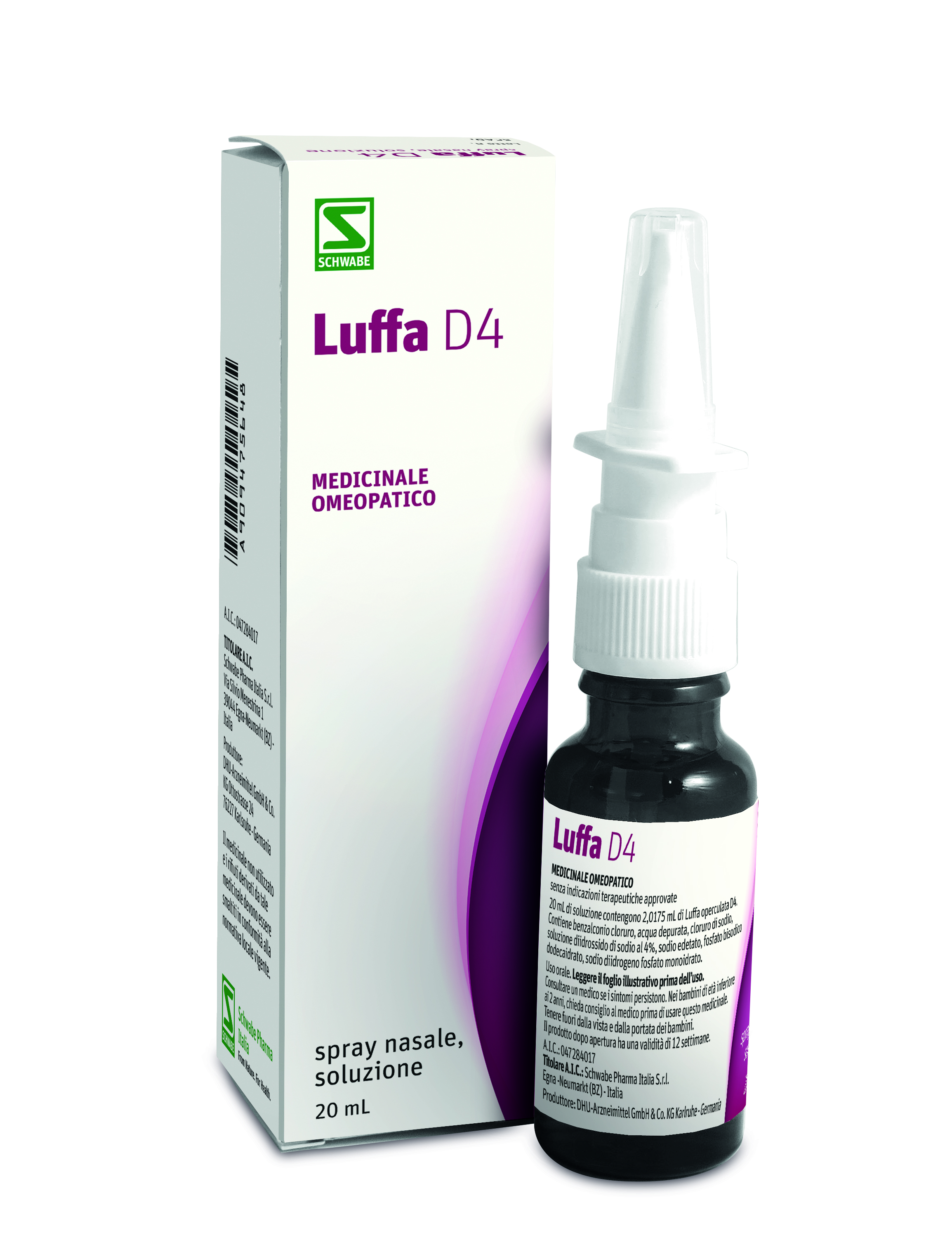 LUFFA*D4 SPRAY NASALE 1FL 20ML - dottorbianchi.it