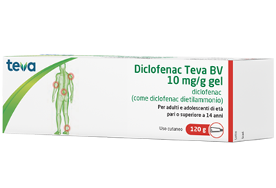 DICLOFENAC TEVA*GEL120G 10MG/G - dottorbianchi.it
