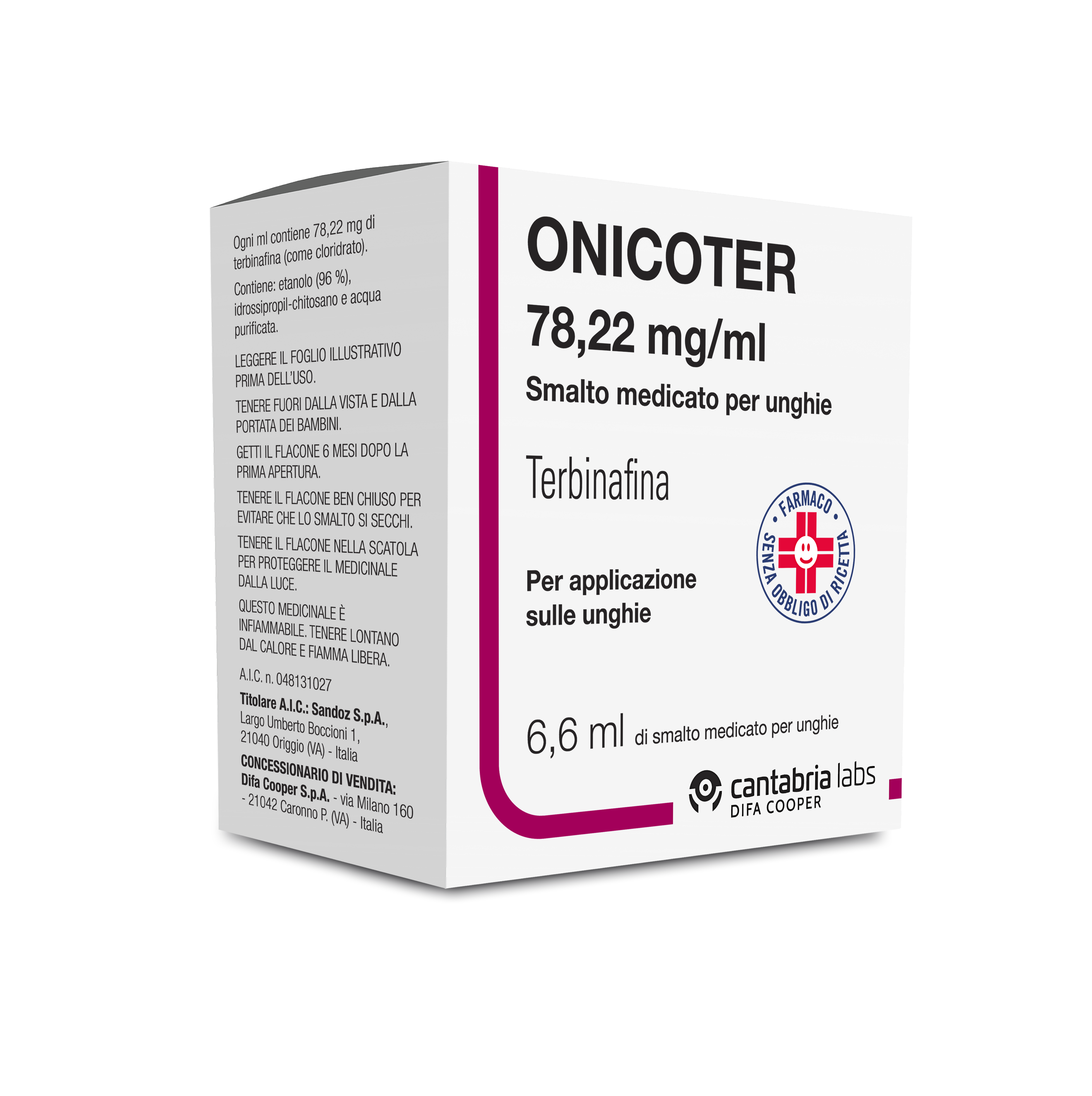 ONICOTER*SMALTO MED 1FL 6,6ML - dottorbianchi.it