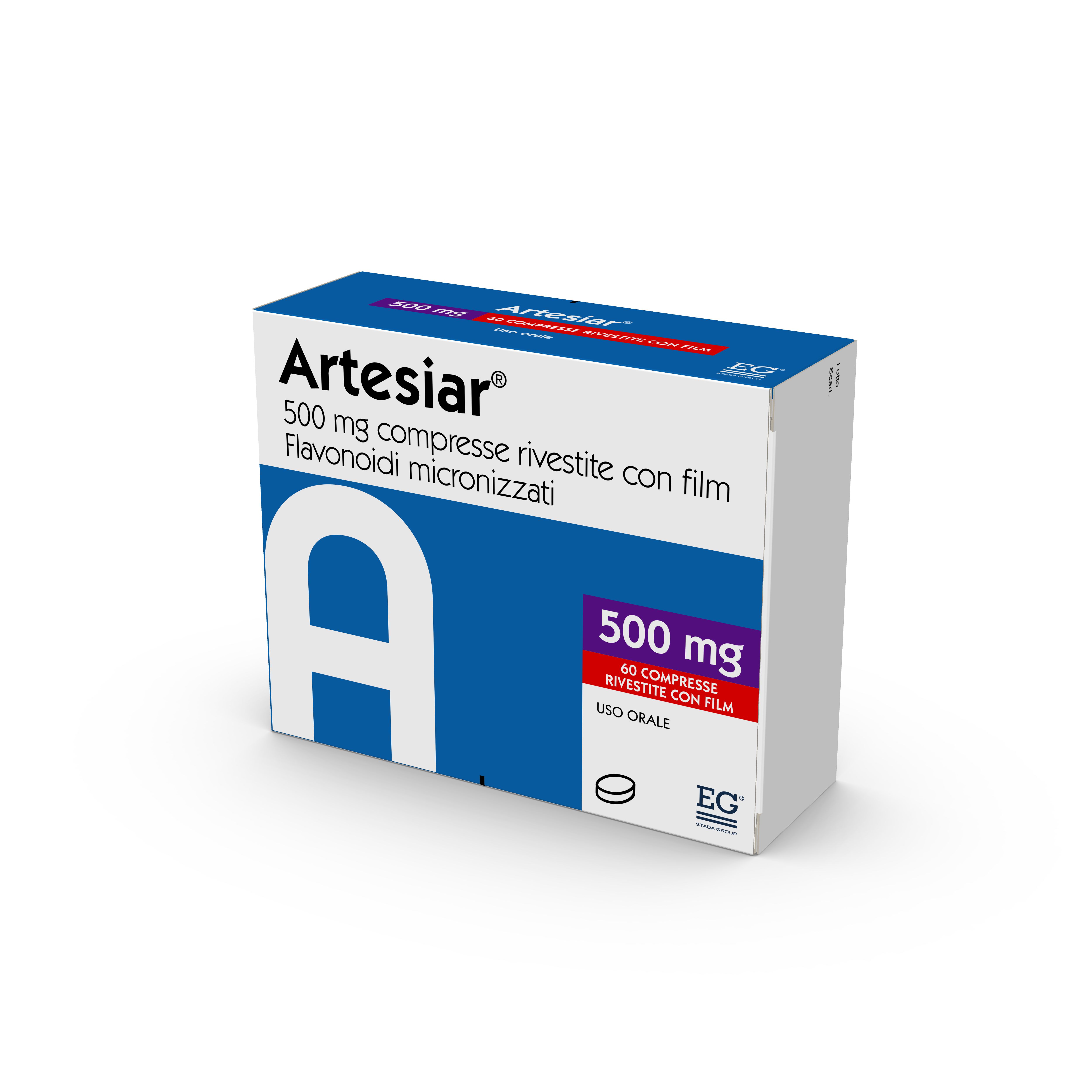 ARTESIAR*60CPR RIV 500MG - dottorbianchi.it