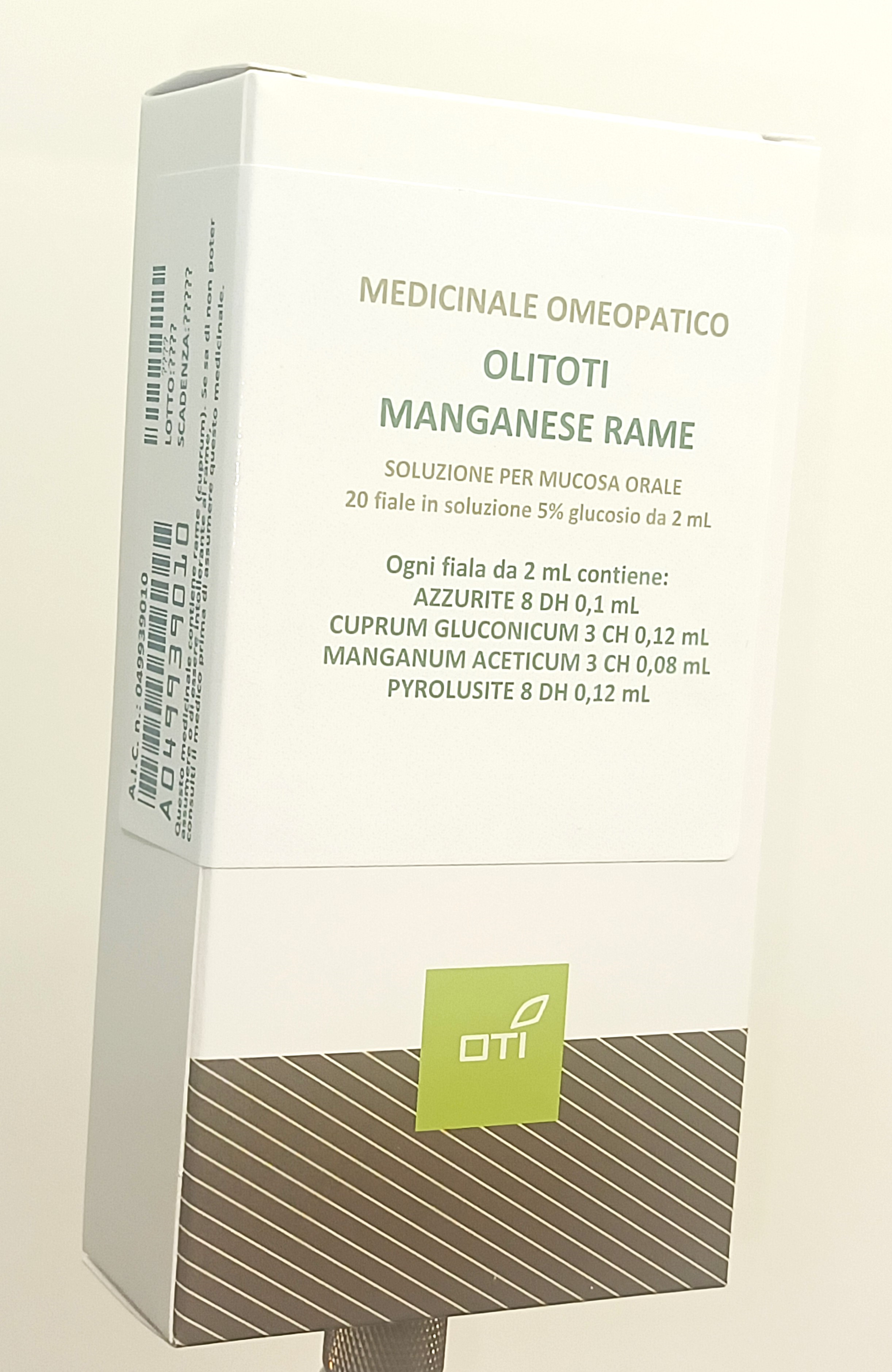OLITOTI MANGANESE RAME*OS 20F - dottorbianchi.it