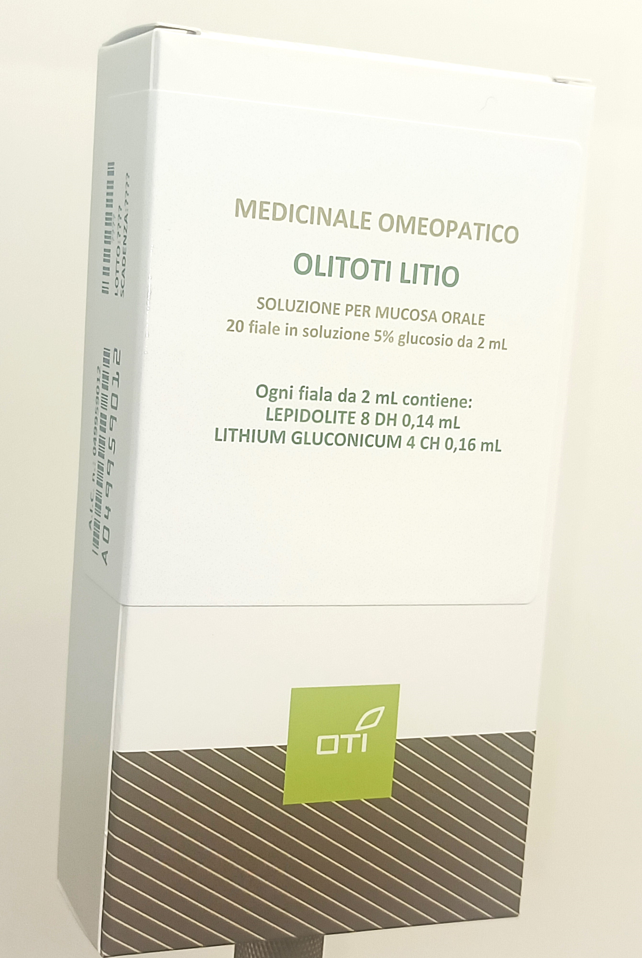OLITOTI LITIO*OS 20F 5% 2ML - dottorbianchi.it