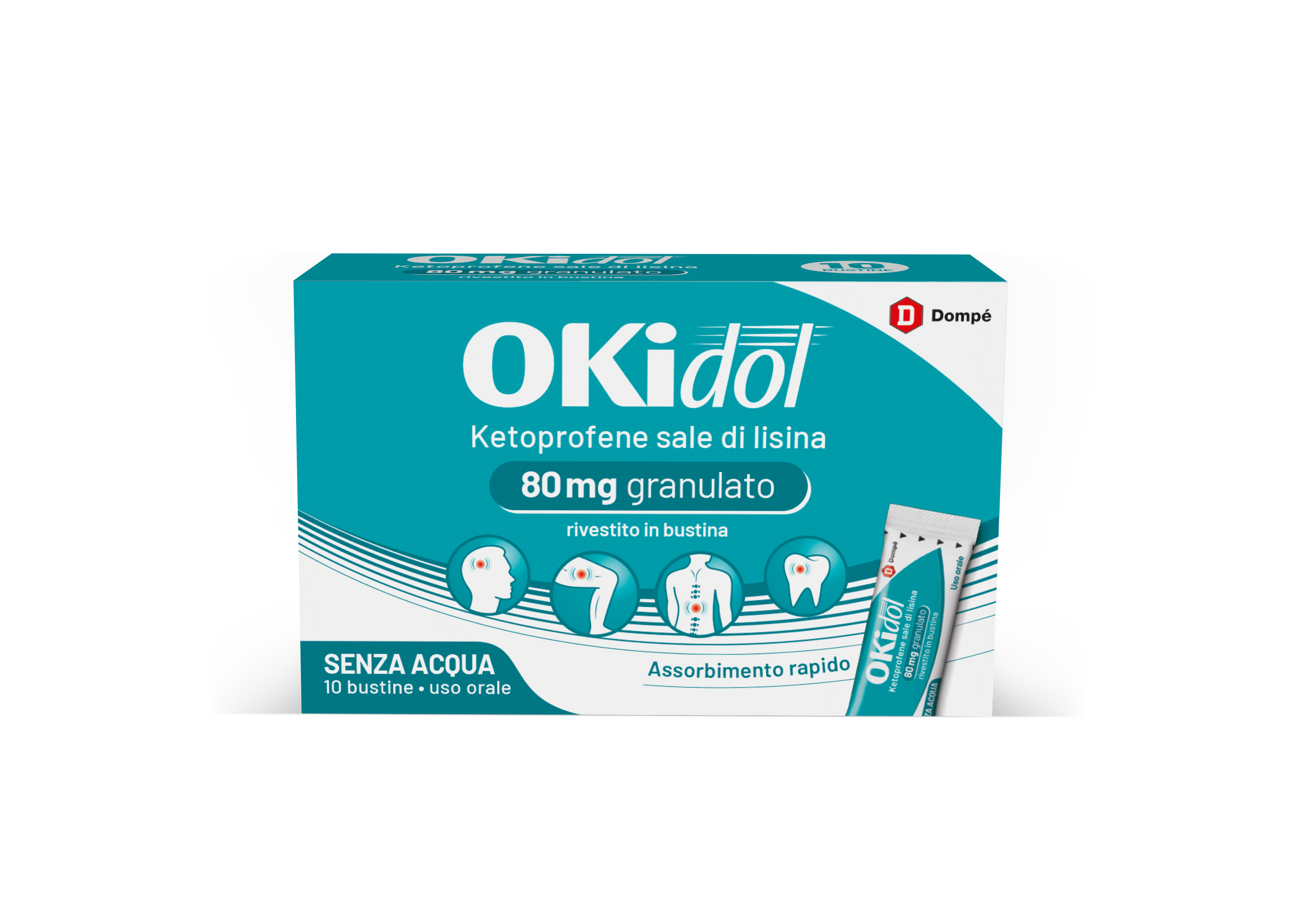OKIDOL*OS GRAT 10BUST 80MG - dottorbianchi.it
