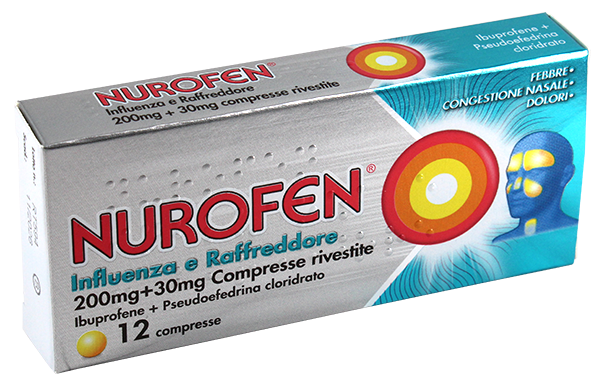NUROFEN INFLUENZA RAFFR*12CPR - dottorbianchi.it