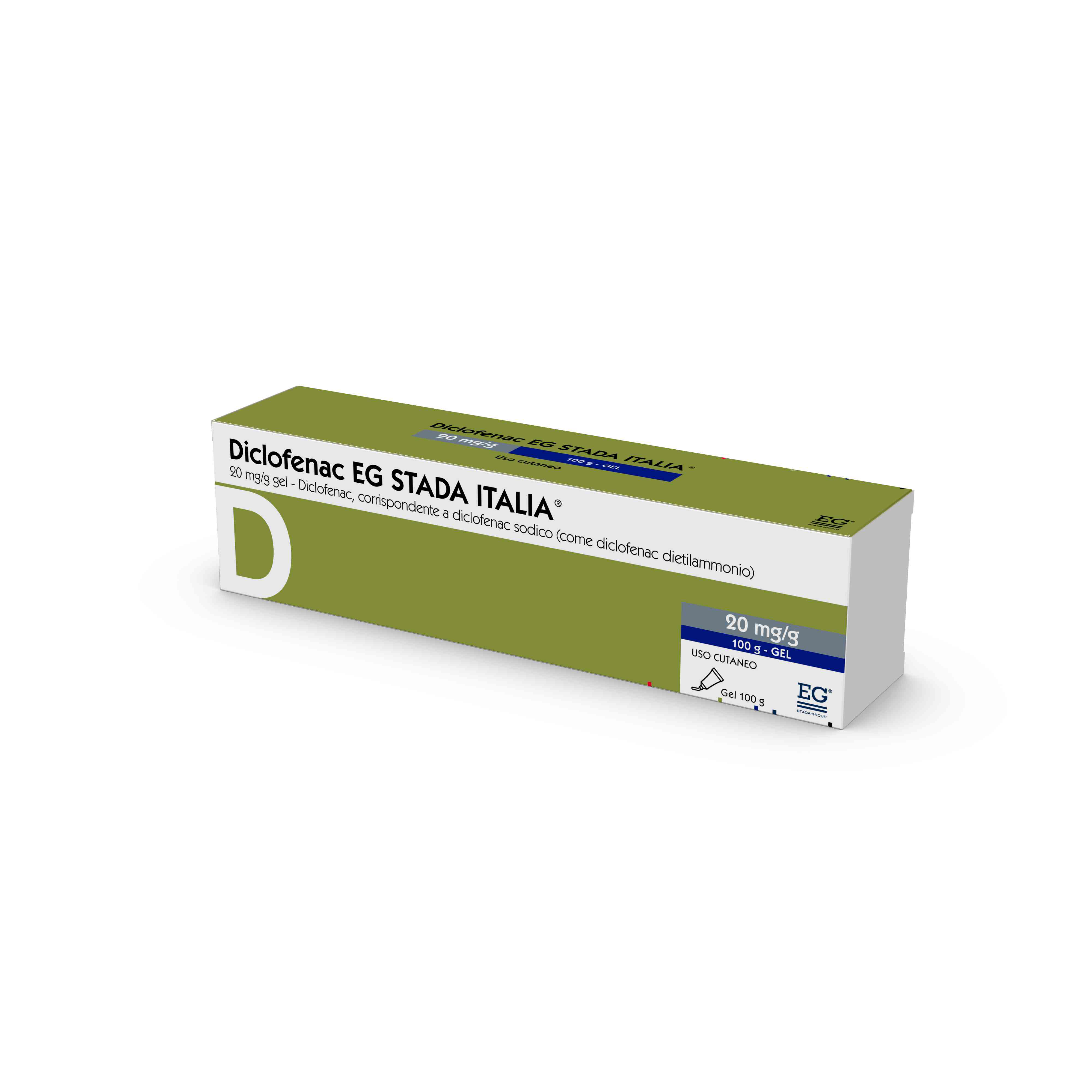 DICLOFENAC EG*GEL 100G 20MG/G - dottorbianchi.it