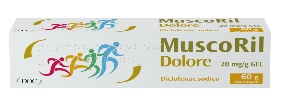 MUSCORIL DOLORE*GEL 60G 20MG/G - dottorbianchi.it