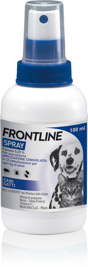 FRONTLINE SPRAY*FL 100ML+POMP - dottorbianchi.it