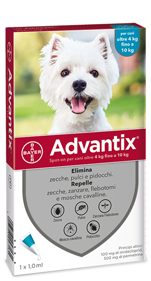 ADVANTIX SPOT ON*1PIP 4-10KG - dottorbianchi.it