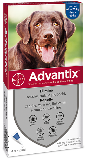 ADVANTIX SPOT ON*4PIP 25-40KG - dottorbianchi.it