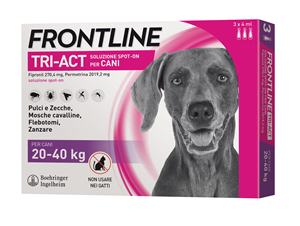 FRONTLINE TRI-ACT*3PIP 20-40KG - dottorbianchi.it