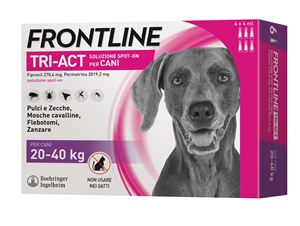 FRONTLINE TRI-ACT*6PIP 20-40KG - dottorbianchi.it