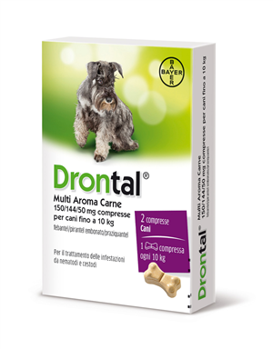 DRONTAL MULTI AR CARNE*2CPR - dottorbianchi.it
