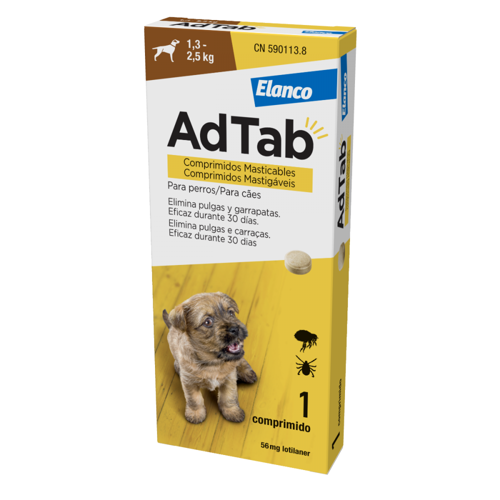 ADTAB*3CPR 56MG CANI 1,3-2,5KG - dottorbianchi.it