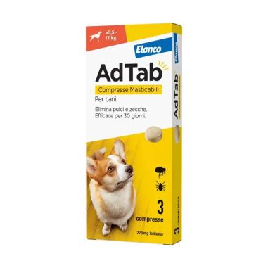 ADTAB*3CPR 225MG CANI 5,5-11KG - dottorbianchi.it