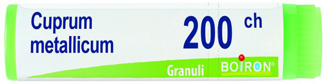 CUPRUM METALLICUM 200 CH GLOBULI - dottorbianchi.it