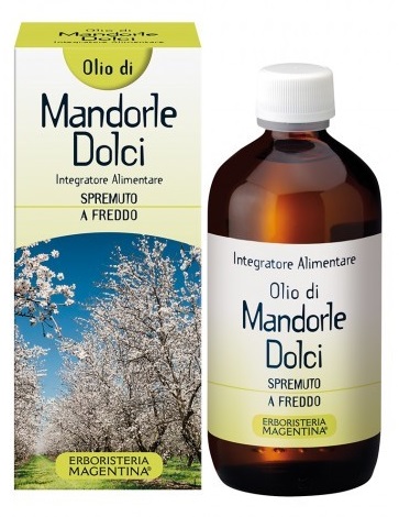 MANDORLE DOLCI OLIO VEGETALE 250 ML - dottorbianchi.it