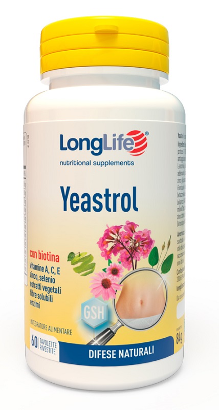 LONGLIFE YEASTROL 60 TAVOLETTE - dottorbianchi.it