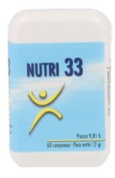 NUTRI 33 60 COMPRESSE - dottorbianchi.it
