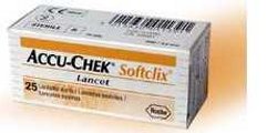 LANCETTE PUNGIDITO ACCU-CHEK SOFTCLIX 25 PEZZI - dottorbianchi.it