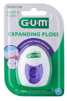 GUM EXPANDING FLOSS FILO 30 M - dottorbianchi.it
