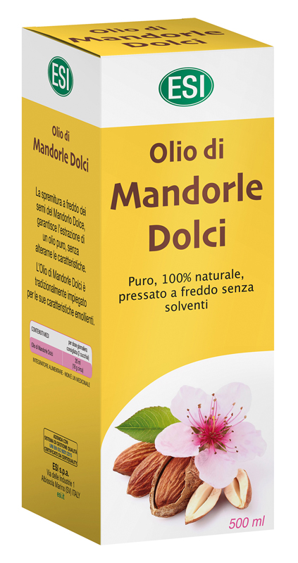 ESI OLIO MANDORLE DOLCI 500 ML - dottorbianchi.it
