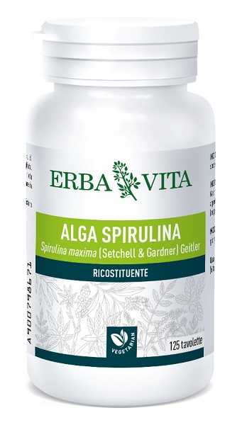 ALGA SPIRULINA 125 TAVOLETTE 400 MG - dottorbianchi.it