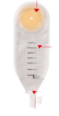 SACCA PER DRENAGGIO DELLE FERITE STERILE COLOPLAST CAPACITA' MAXI 500ML 10 PEZZI ARTICOLO 2220 - dottorbianchi.it
