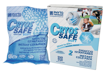 GHIACCIO ISTANTANEO CRYOS IN TESSUTO NON TESSUTO 18X13 CM 2 PEZZI - dottorbianchi.it