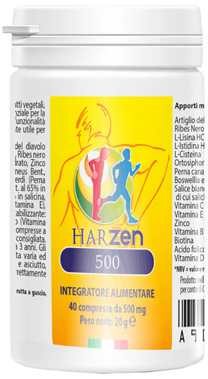 HARZEN 500 40 COMPRESSE - dottorbianchi.it
