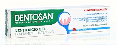 DENTOSAN GEL DENTIFRICIO CLOREXIDINA 0,2% 75 ML - dottorbianchi.it