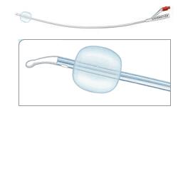 CATETERE FOLEY IN SILICONE PER ADULTI BRILLANT PLUS 2 VIE SENZA SCANALATURE CH16 LUNGHEZZA 41 CM PALLONCINO 10 ML PUNTA CILINDRICA 2 FORI 1 PEZZO - dottorbianchi.it