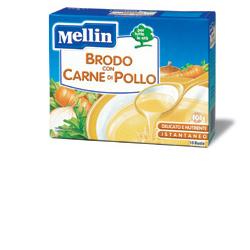 MELLIN BRODO CARNE POLLO 10 BUSTINE X 5 G - dottorbianchi.it