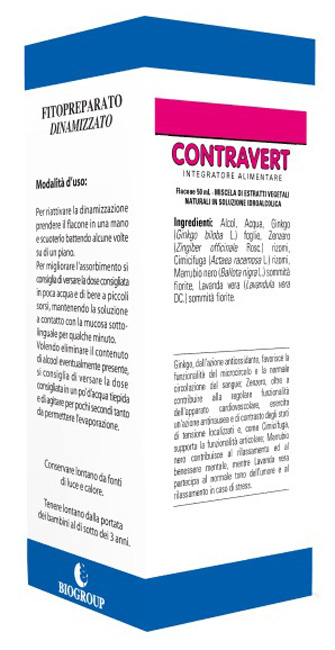 CONTRAVERT 50 ML SOLUZIONE IDROALCOLICA - dottorbianchi.it