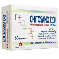 CHITOSANO 1200 EXTRA 60 COMPRESSE - dottorbianchi.it
