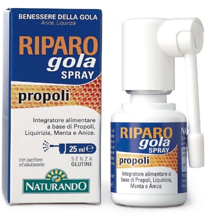 RIPARO GOLA SPRAY 25 ML - dottorbianchi.it