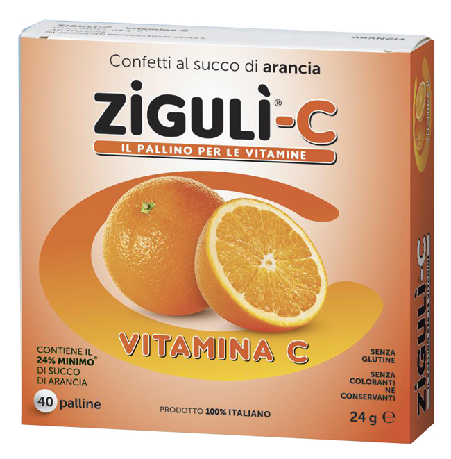 ZIGULI C ARANCIA 40 CONFETTI 24 G - dottorbianchi.it