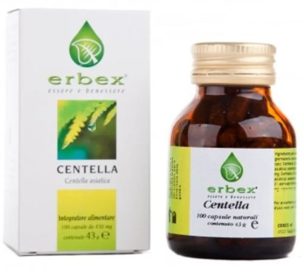 CENTELLA 100 CAPSULE 430MG - dottorbianchi.it