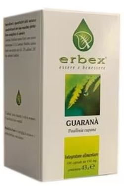 GUARANA 100 CAPSULE 430MG - dottorbianchi.it