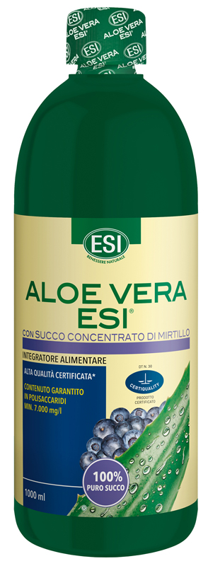 ESI ALOE VERA SUCCO MIRTILLO 1000 ML - OFFERTA A TEMPO LIMITATO - dottorbianchi.it