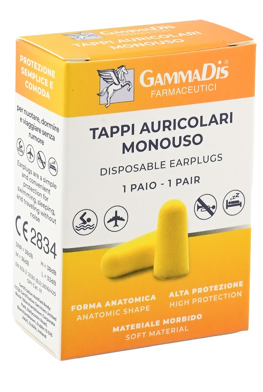 TAPPO AURICOLARE EAR GOMMAPIUMA 2 PEZZI - dottorbianchi.it