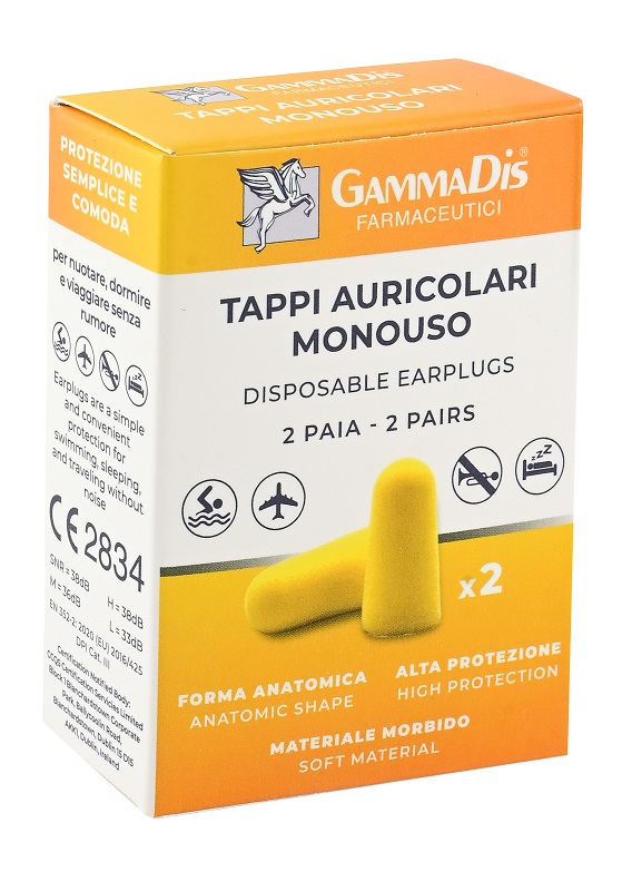 TAPPO AURICOLARE EAR GOMMAPIUMA 4 PEZZI - dottorbianchi.it