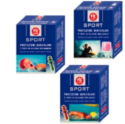 TAPPO AURICOLARE IN SILICONE PIC SPORT PER BAMBINI 2 PEZZI - dottorbianchi.it