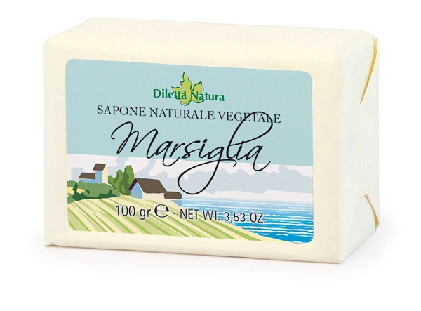 DILETTA N SAPONE MARSIGLIA 100 G - dottorbianchi.it