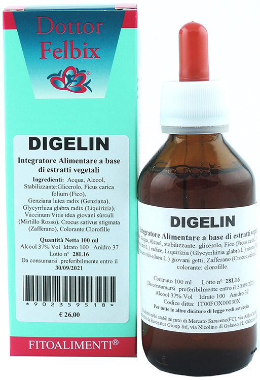 DIGELIN GOCCE 100 ML - dottorbianchi.it