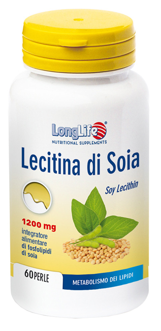 LONGLIFE LECITINA SOIA 60 PERLE - dottorbianchi.it