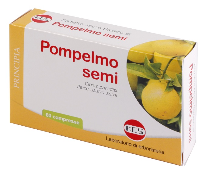 POMPELMO SEMI ESTRATTO SECCO 60 COMPRESSE - dottorbianchi.it