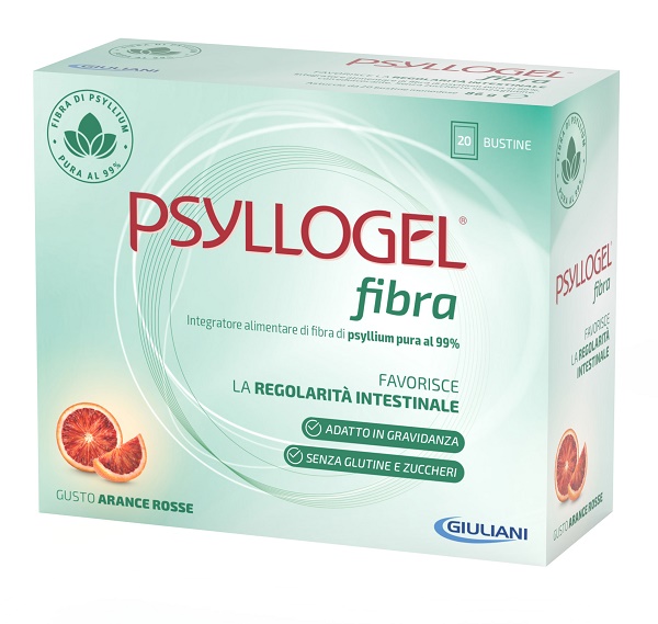PSYLLOGEL FIBRA ARANCE ROSSE 20 BUSTINE - dottorbianchi.it