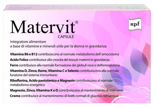 MATERVIT 30 CAPSULE - dottorbianchi.it